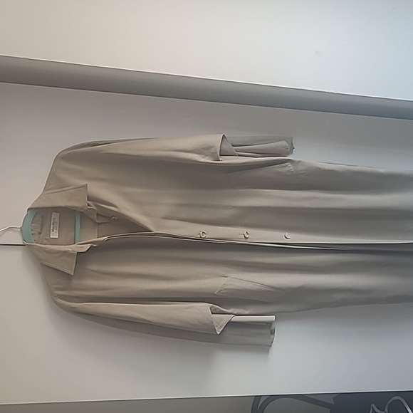 MaxMara Vintage Spring Coat 100% Silk - Picture 1 of 8